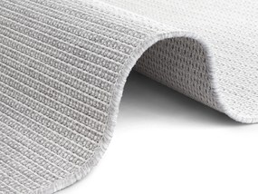 ELLE Decoration, Kusový koberec Secret 103556 Light Grey, Cream z kolekcie Elle – na von aj na doma, 200x290, šedá, chodba / predsieň