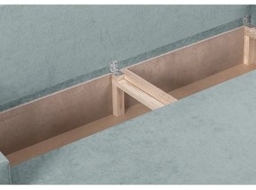 Rozkládací pohovka DELLA Mentolová