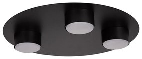 Stropné svietidlo STAR 3xGX53/12W/230V čierna