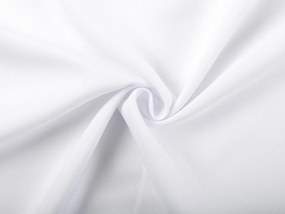 Biante Teflónový okrúhly obrus TF-068 Biely bez vzoru Ø 110 cm