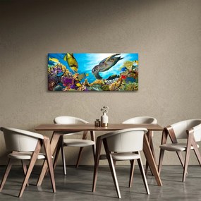 Obraz koralového útesu (120x50 cm)