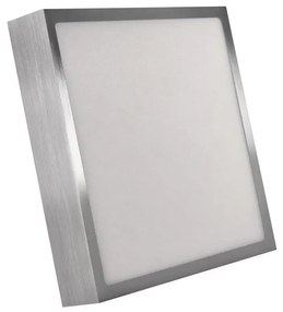 LED Stropné svietidlo LED/21W/230 3000/3500/4000K 22,5x22,5 cm chróm