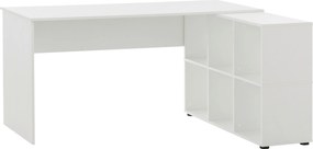 XXXLutz PÍSACÍ STÔL, biela, 150/121,6/73,6 cm MID.YOU - Online Only kancelárie - 000895009117