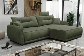XXXLutz ROHOVÁ SEDAČKA, textil, zelená MID.YOU - Sedačky - 001574006804