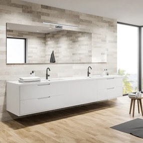 LED kúpeľňové osvetlenie zrkadla SHINE LED/13,8W/230V 60 cm IP44 lesklý chróm