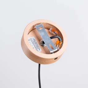 Sollux SL.1351 - Luster na lanku MARION 1xE27/15W/230V pr. 29,5 cm čierna