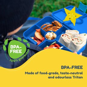 Klarstein Schmatzfatz desiatový box s priehradkami