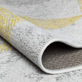 Osta, Kusový koberec Origins 50510 / C700, 125x180, žltá, obývacia izba