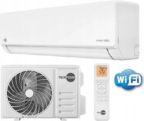 Nástenná klimatizácia 2,6 kW TechPoint X-pro WiFi Kúrenie klimatizace