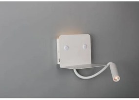 Azzardo AZ4417 - LED Flexib. lampička s poličkou VERA 1xLED/5W/230V + 1xLED/6W