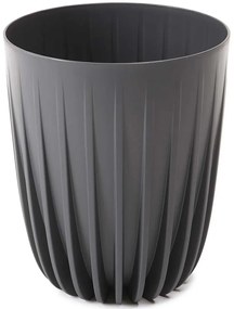Kvetináč S PRUHMI ECO VII 19 cm antracitový
