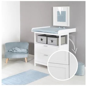 roba Prebaľovacia komoda Hamburg (2 zásuvky, hnedosivá)  (100397090)