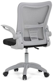 Autronic BONTEC Detská stolička, výškovo nastaviteľná, šedá sieťovina, KA-K2008 GREY Farba: Šedá