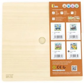Viga Drevené puzzle pre najmenších Viga 9 ks Lietadlo