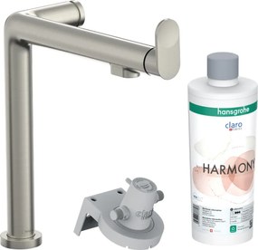 Hansgrohe Aqittura M91, filterSystem 240, 1jet, štartovacia sada, vzhľad nerezu, HAN-76802800