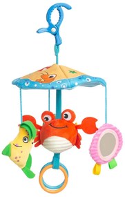 Kontrastný kolotoč nielen do kočíka Colorful - Krabík