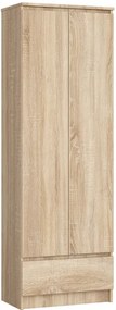 Uzavretý regál R60 2D 1SZ CLP dub sonoma