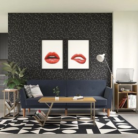 Tmavomodrá rozkladacia pohovka 205 cm Regal - Novogratz