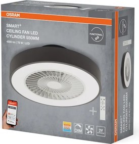 Osram - stmievateľné LED stropné svietidlo s ventilátorom SMART+ LED/78W/230V Wi-Fi +DO