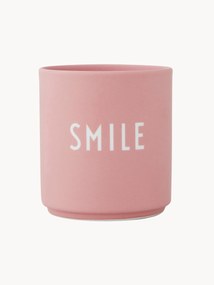 Dizajnový hrnček's nápisom SMILE Favourite