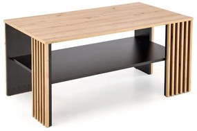 Konferenčný stolík Femme (dub artisan + čierna). Vlastná spoľahlivá doprava až k Vám domov. 1092442