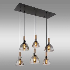 Závesné svietidlo Mattea 15550-6H LED LW6