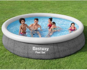 Bestway Baz&eacute;nov&yacute; set okr&uacute;hly 366x76 cm 93348