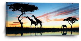 Sablio Obraz Sahara - 110x50 cm