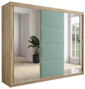 Skriňa Tapi 250 Dub Sonoma/Pistácia