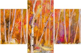 Obraz - Jesenný les (90x60 cm)