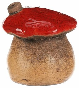 Svietnik Hríbový domček, 1 ks, 12 x 12 x 13 cm