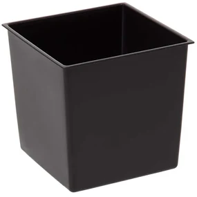 PLASTOVÝ KVETINÁČ PORTO SADA 3KS 67,7X35 CM+46,5X25 CM+57X30 CM IMITÁCIA BETÓNU ČIERNA