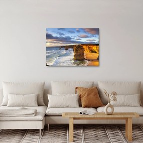 Obraz morských útesov (70x50 cm)