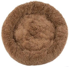 PuppyJoy Donut, okrúhly vankúš pre psa 100cm, veľkosť L, PJ-011, hnedá, HOM-50059