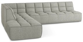 Svetlosivá modulárna rohová pohovka (variabilná) Kalai – Makamii