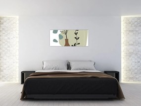 Obraz - Kvety vo váze N⁰2 (120x50 cm)
