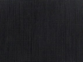 Záhradná jedálenská sada Grosso (čierna) (sklenená doska 180x90 cm) (čierne stoličky). Vlastná spoľahlivá doprava až k Vám domov. 1011750