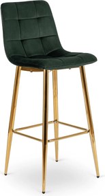 PROXIMA.store - Jedálenská barová stolička ARIEL FARBA: zelená