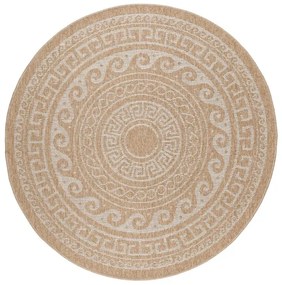 Ayyildiz Kusový koberec COMILLA 0887, Béžová Rozmer koberca: 120 cm KRUH
