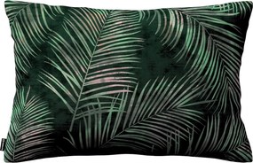 Karin - jednoduchá obliečka, 60x40cm farba produktu zelená látka zamatová, vzorované