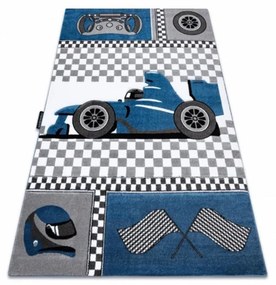 Detský kusový koberec Formule modrý 120x170cm