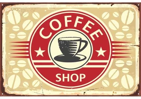 Ceduľa Coffee Shop