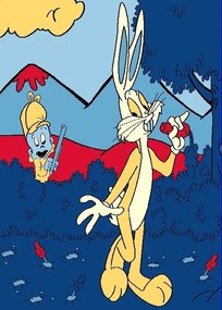 AKCIA: 133x195 cm Kusový koberec Toys C039 DM, modrá, detská izba, Spoltex