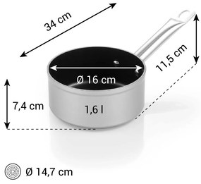 Tescoma Rajnica GrandCHEF+ pr. 16 cm, 1,3 l