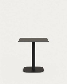 Kovový záhradný jedálenský stôl 68x68 cm Dina – Kave Home