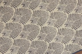 Mujkoberec Original, Ručne tkaný voňavý kusový koberec Vetiver 05, 120x170, béžová, exteriér