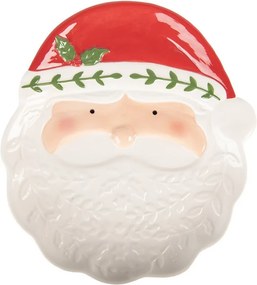 Keramický tanierik Santa Claus - 29*26*5 cm