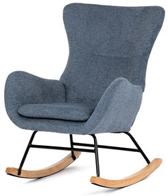 Hojdacie kreslo BLUE2, modrá