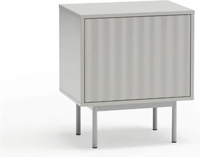 Svetlosivý matný nočný stolík Sierra – Teulat