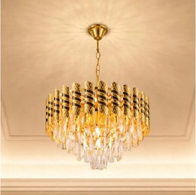 Brilagi - Luster na reťazi CRISTAL 5xE14/40W/230V priemer 38 cm